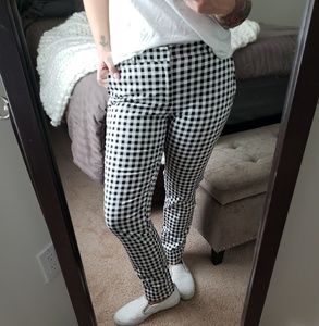 Banana Republic checkered Ryan pant